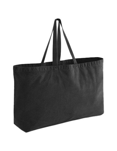 WES-W348-Garment Dyed Oversized Tote Bag